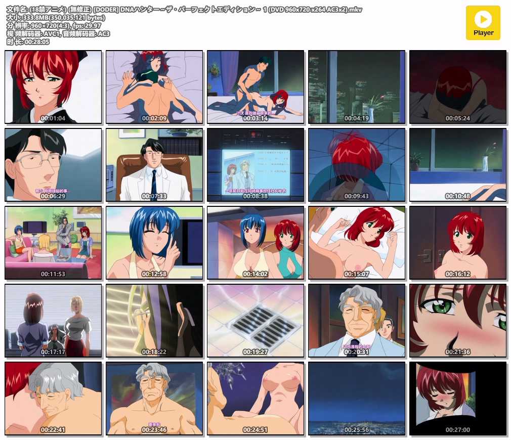 (18禁アニメ) (無修正) [DODER] DNAハンター～ザ・パーフェクトエディション～ 1 (DVD.jpg