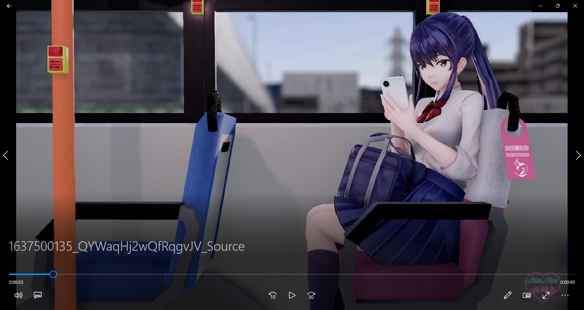 【MMD】  LoveMax部分视频合集[2.42G]