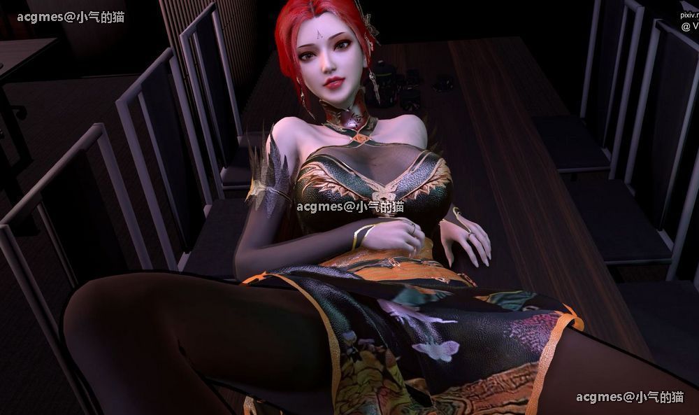 【3D同人/无修正】VAM斗破雅妃【新作/3.2G】