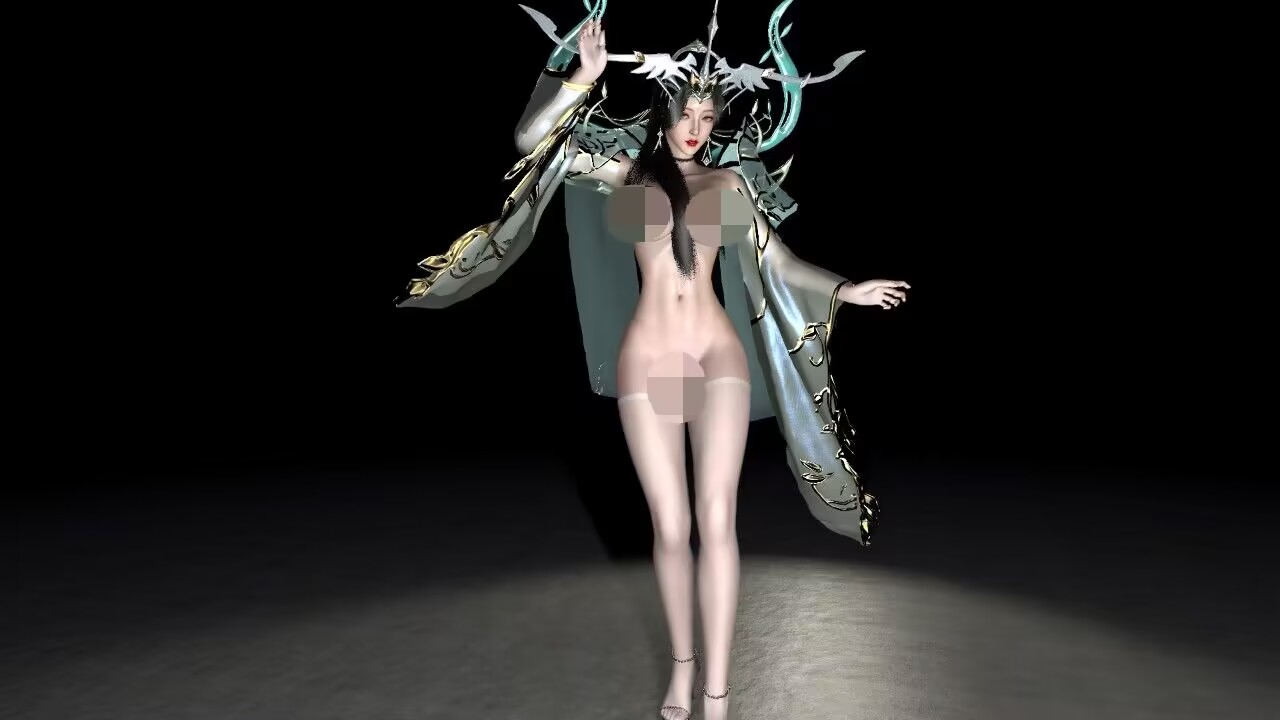 【3d动画/无码】makomako大佬的11月新作 VAM柳神【1v/2.51G】
