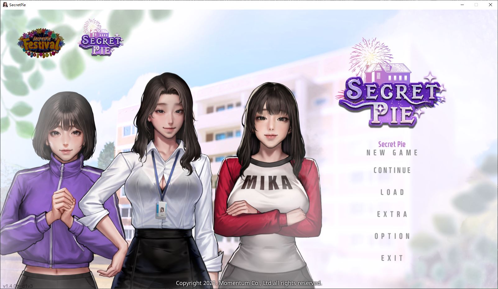 【ADV/中文/全动态】[KIDMO] 秘密派：V1.4b d1v3+节日全DLC 官中【2G】