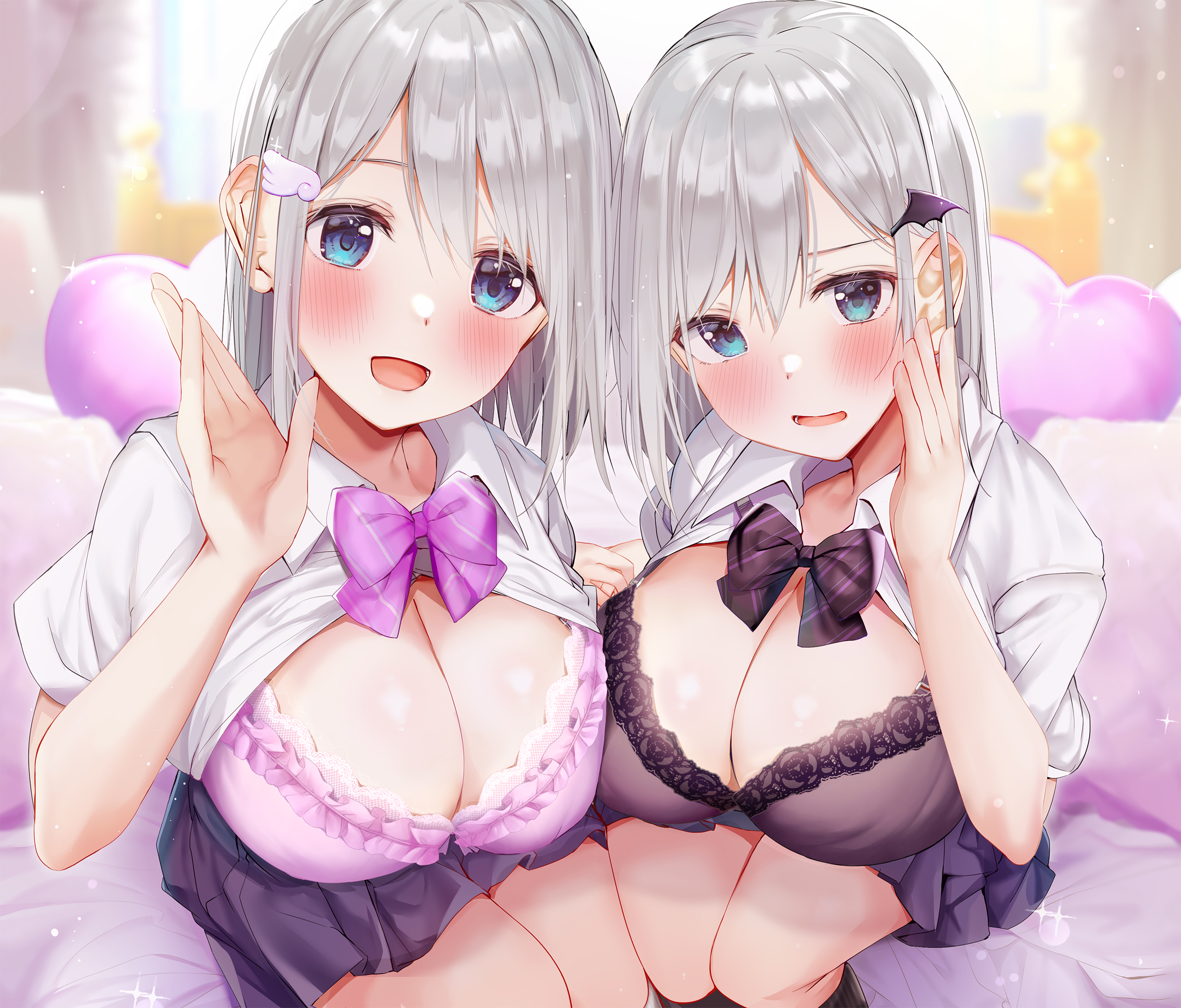 【ASMR/汉化视频】超耳語!～學生JK七草姐妹與家教失職背德H～【1.33G】