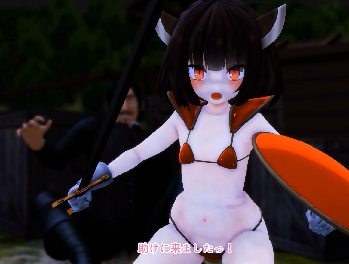 [MMD/日文/MP-7L] ある少女戦士の冒険-「街道編」(1v/556m/度盘)